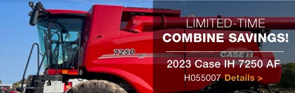 LIMITED-TIME COMBINE SAVINGS! 2023 Case IH 7250 AF - H055007 - Details